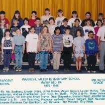 Fifth Grade Classes 1995-1996 (Four Classes)